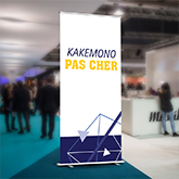 Impression kakemono roll-up pas cher