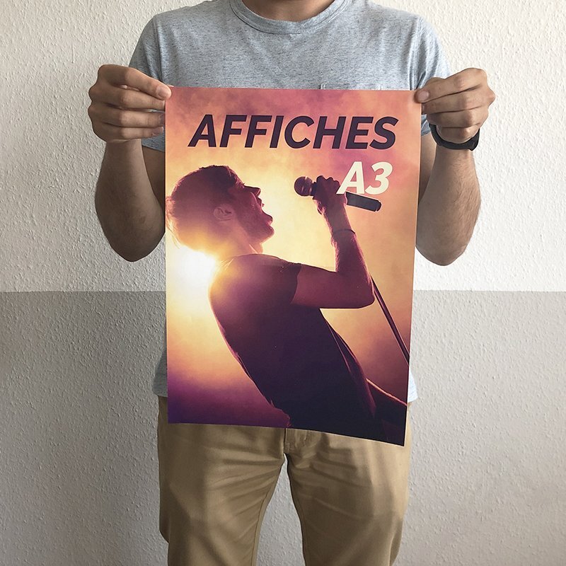 Impression affiche A3 pas cher miniature 3