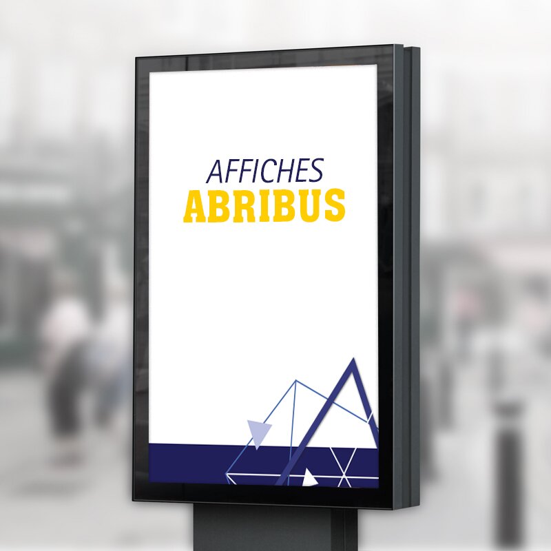 Impression affiche abribus pas cher