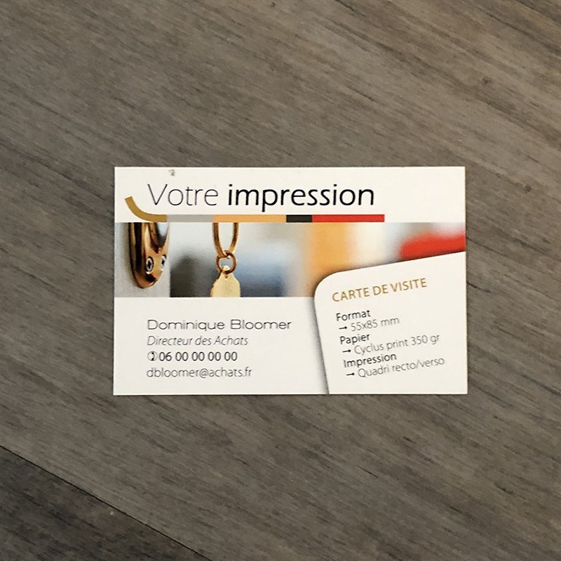 Imprimez des cartes de visite à petit prix miniature 1