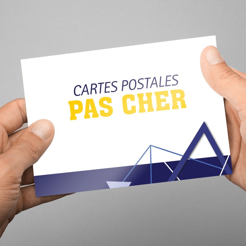 Imprimez des cartes postales personnalisées